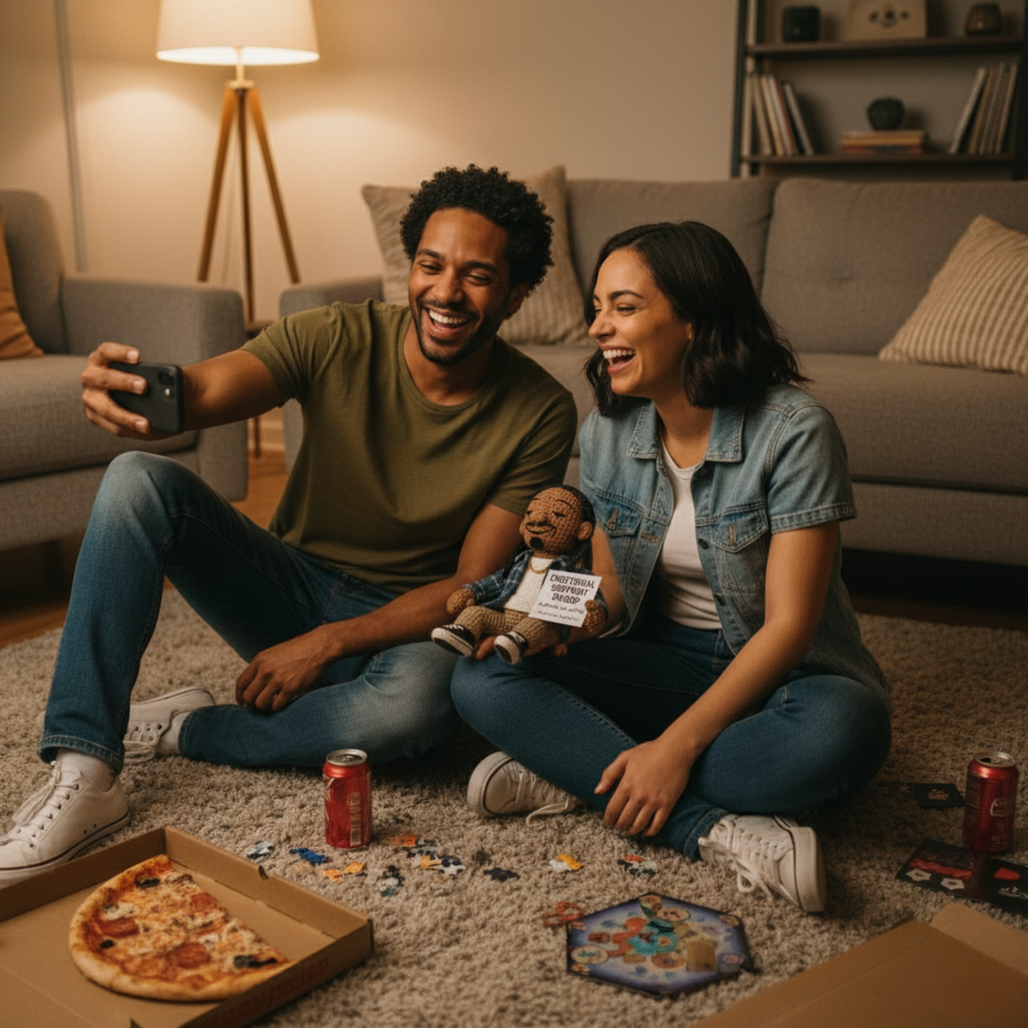 Emotional Support Snoop Dogg Crochet Doll, Funny Hip-Hop Amigurumi Plush Gift for Stress Relief & Home Decor