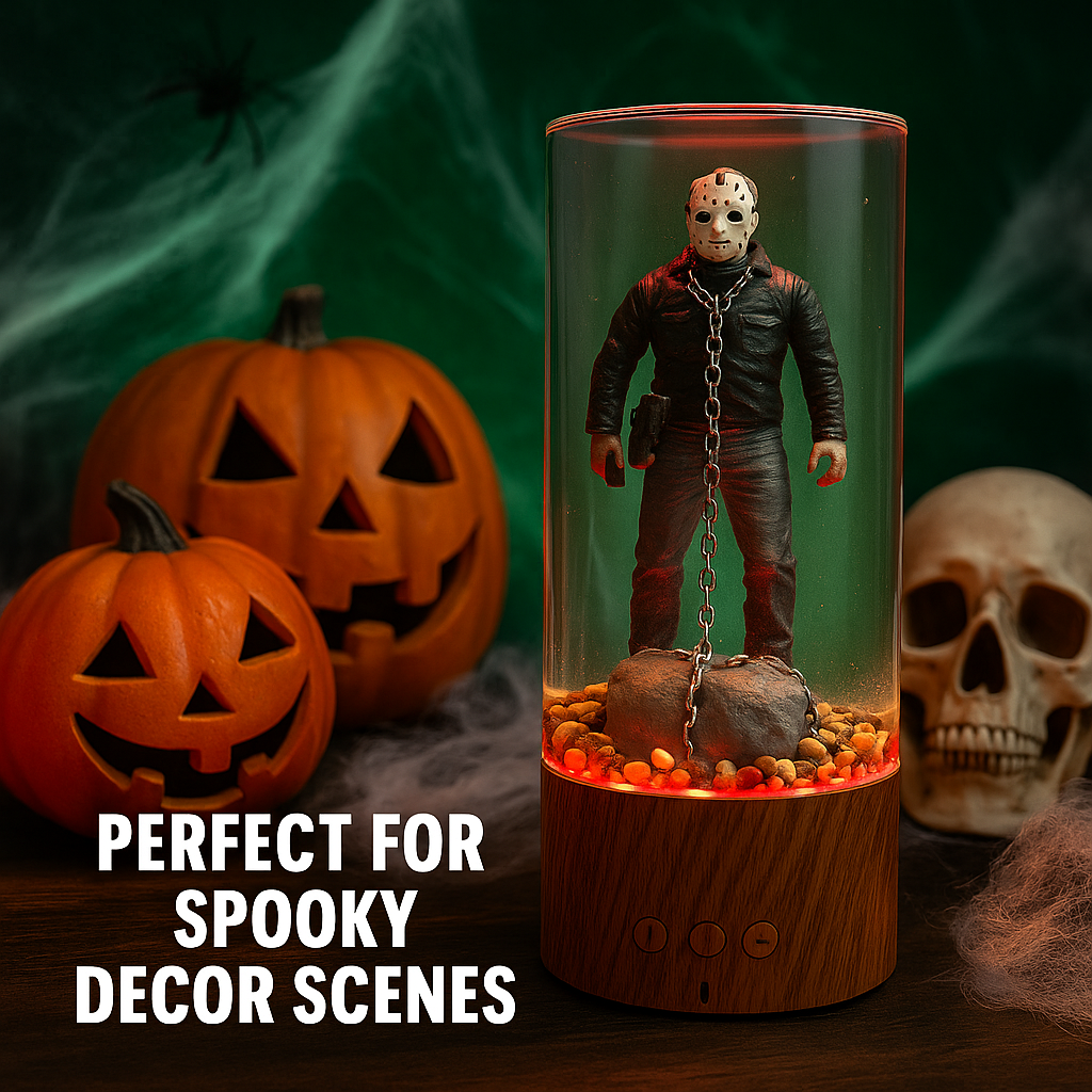 Jason Voorhees Horror Floater Rotating Lamp