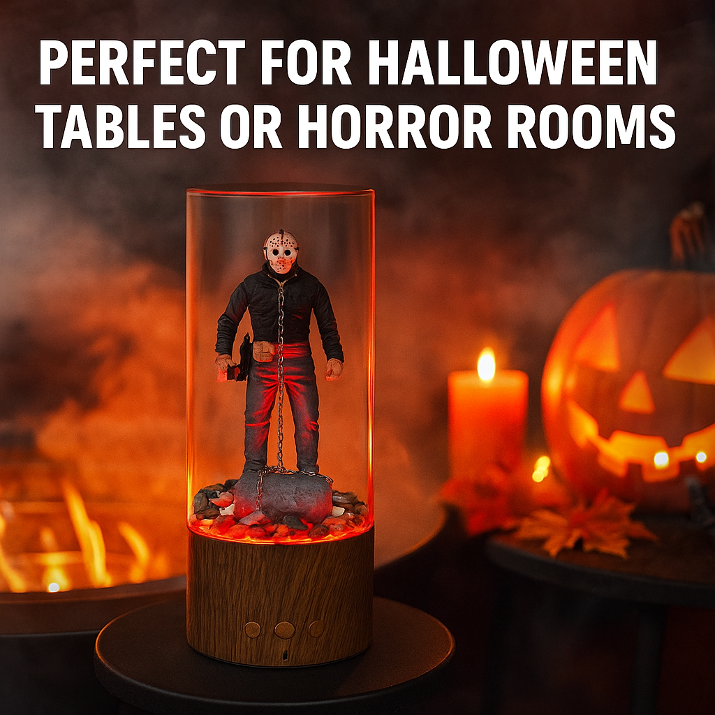 Jason Voorhees Horror Floater Rotating Lamp