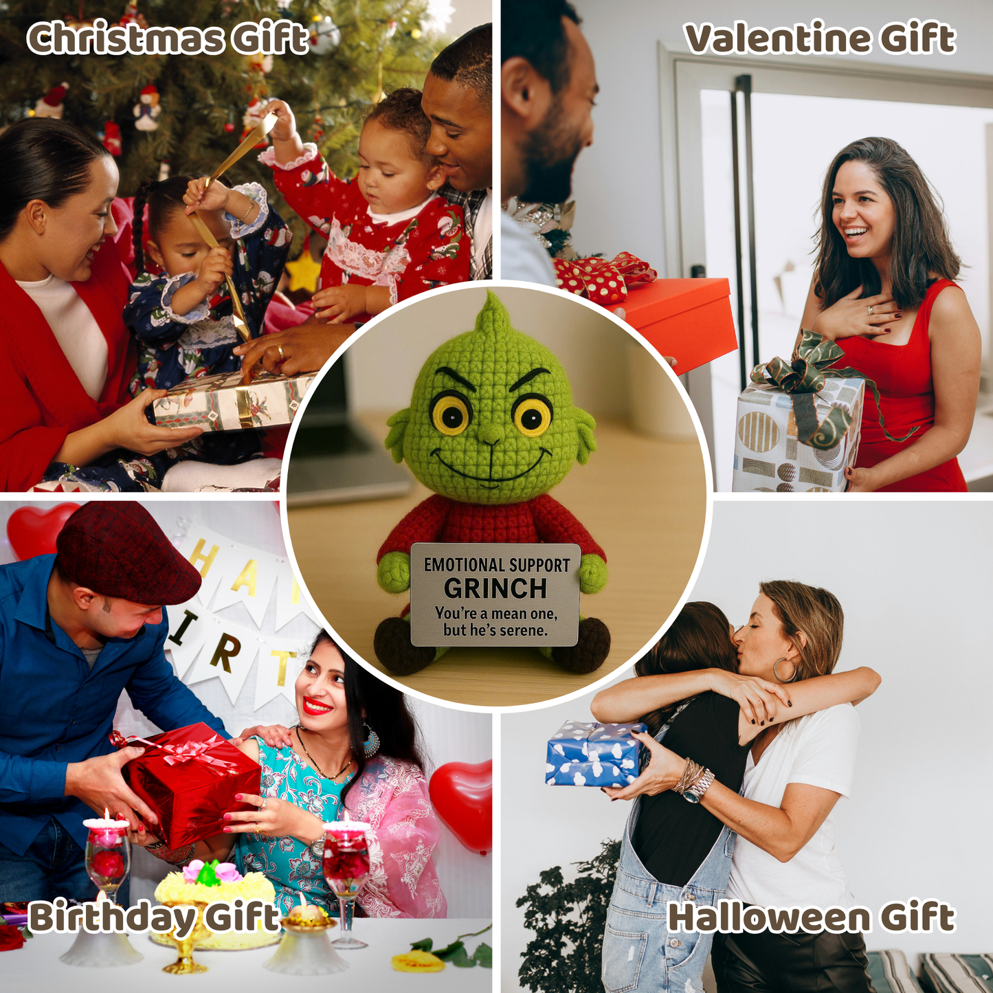 Emotional Support Grinch, Your Mean-But-Serene Little Companion