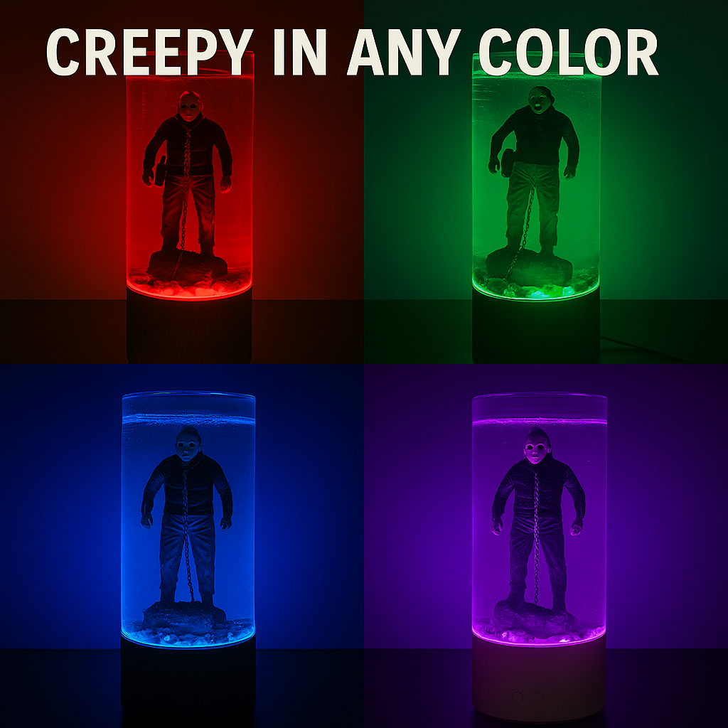 Jason Voorhees Horror Floater Rotating Lamp