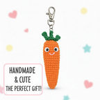Fidget Crochet Keychain, Handmade Click-Clack Stress Relief Toy