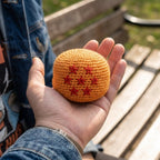 BURGID™ Dragon Ball Crochet Footbag, 7-Star Anime-Inspired Hacky Sack