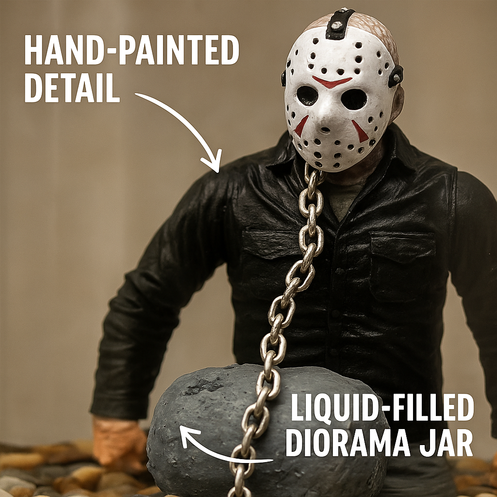 Jason Voorhees Water Lamp Rotating