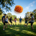 BURGID™ Dragon Ball Crochet Footbag, 7-Star Anime-Inspired Hacky Sack