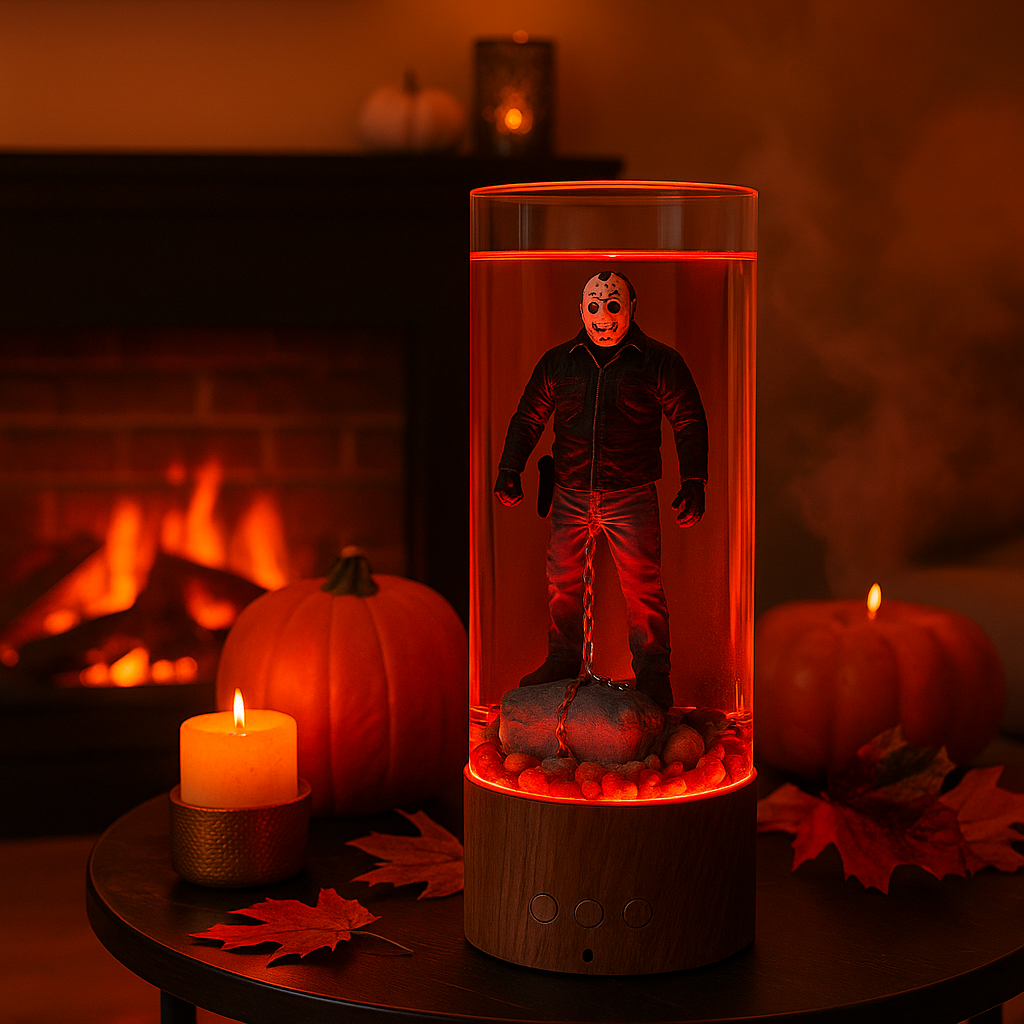 Jason Voorhees Water Lamp Rotating