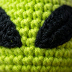 Handmade Alien Hacky Sack - Premium Crochet Footbag for Freestyle & Desk Decor