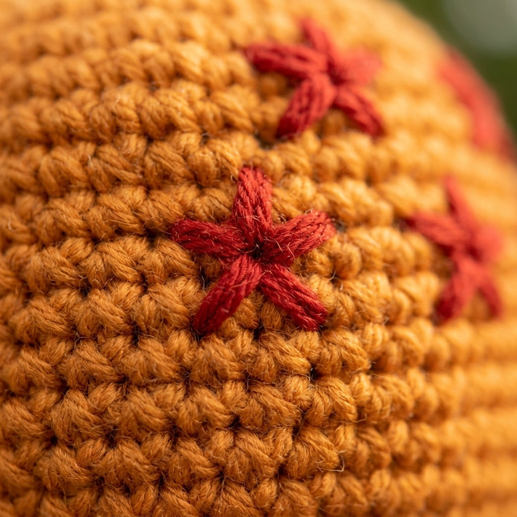 BURGID™ Dragon Ball Crochet Footbag, 7-Star Anime-Inspired Hacky Sack