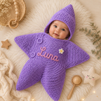Crochet star baby outfit baby shower gift