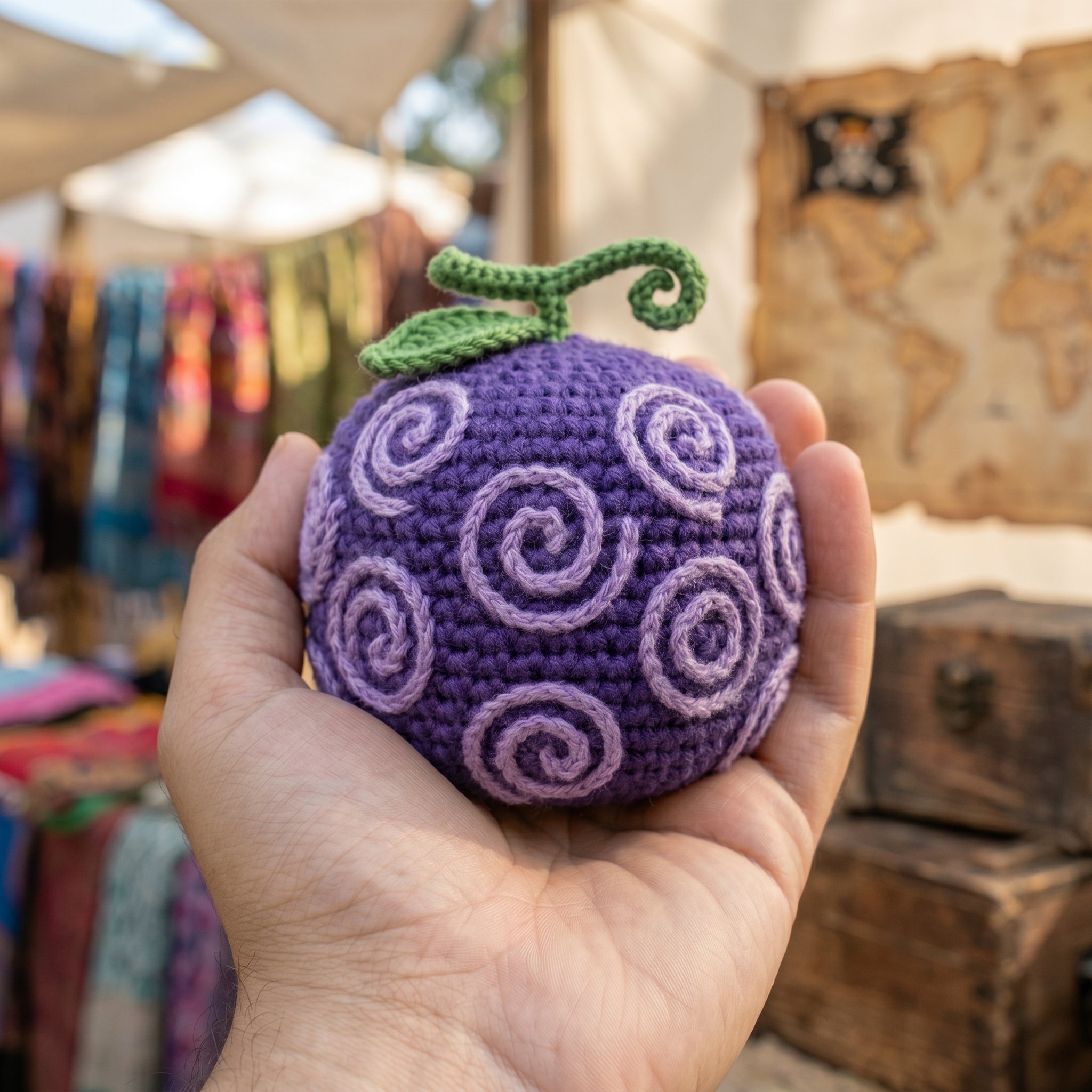 BURGID™ Devil Fruit Crochet Footbag