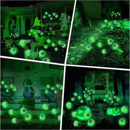 Solar Eyeball Swaying Firefly Lights - Halloween Decorations