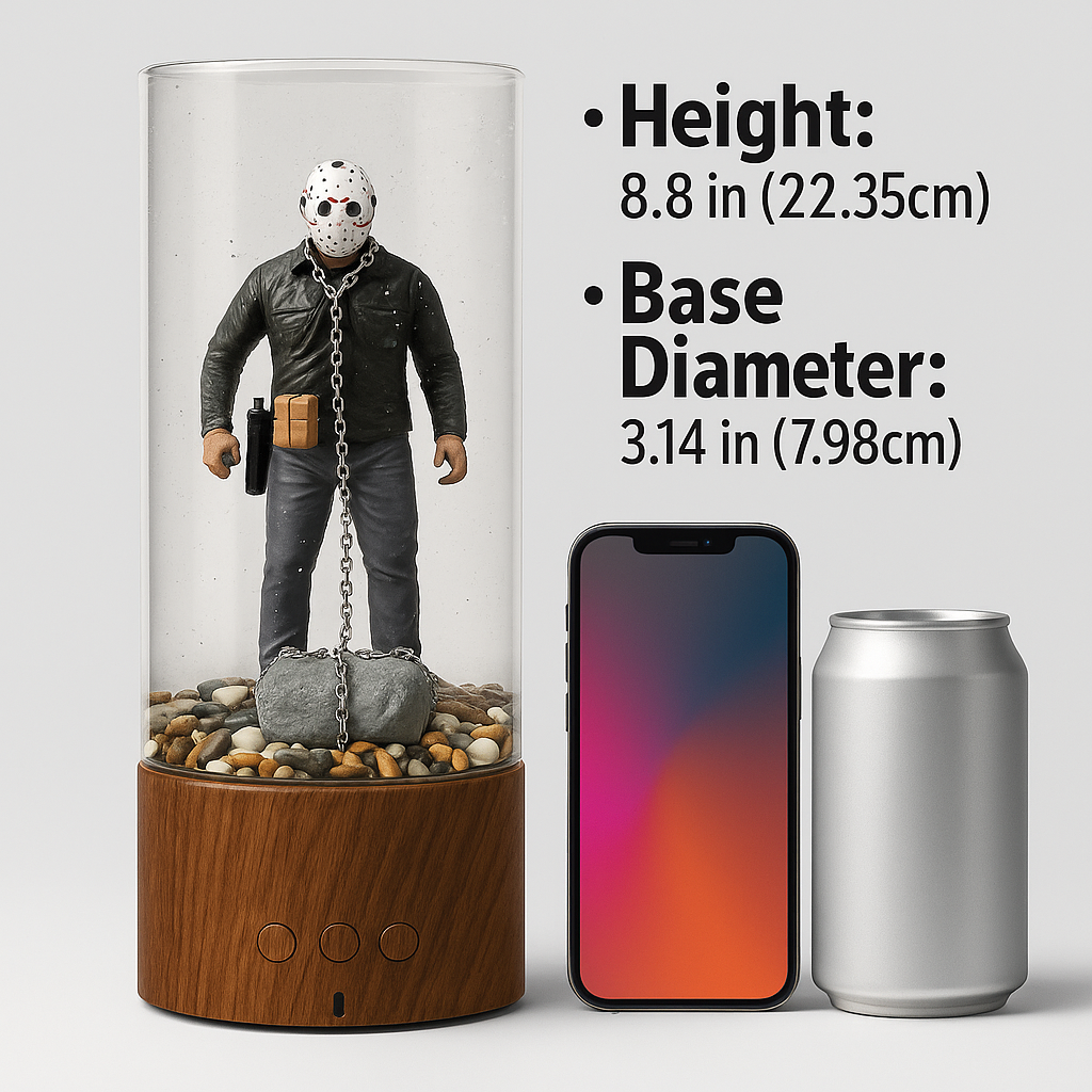 Jason Voorhees Water Lamp Rotating