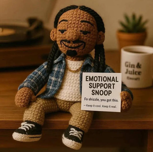 emotional support snoop dogg doll