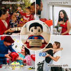 Emotional Support Superman Crochet Doll