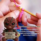 Emotional Support Vecna Crochet Doll