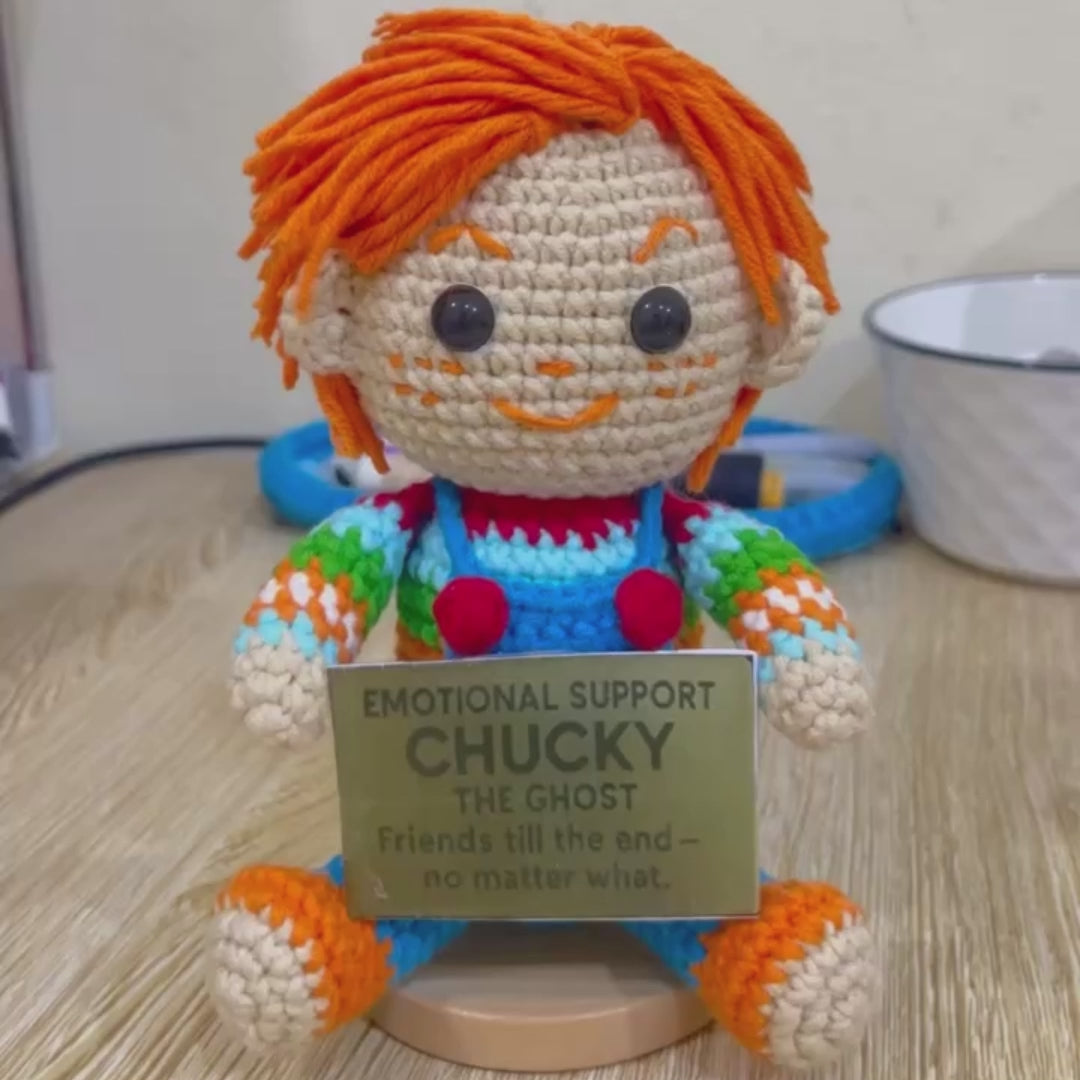 Emotional Support Chucky Crochet Doll