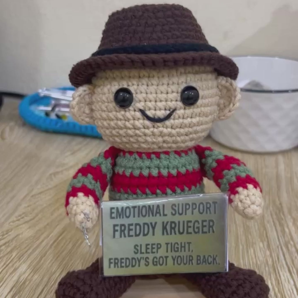 Emotional Support Horror Icons Crochet Dolls