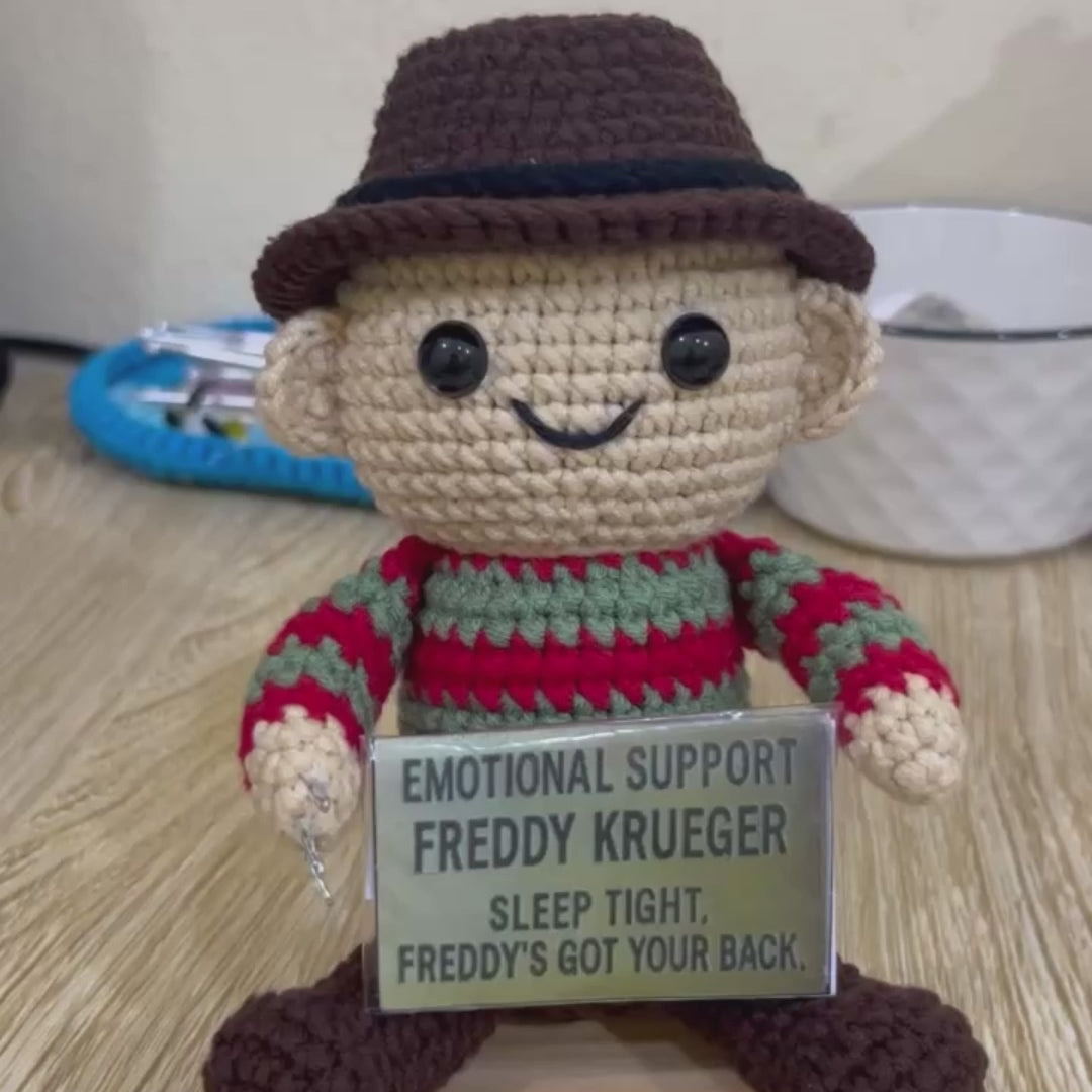 Emotional Support Horror Icons Crochet Dolls