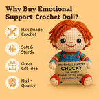 Emotional Support Chucky Crochet Doll